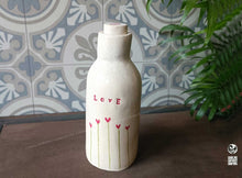 Charger l'image dans la galerie, bouteille carafe terrevemaillée argile artisanat artisan ateliersababou sistadrum.com fait main