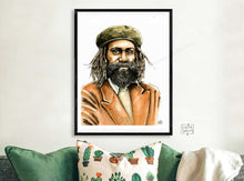 Charger l'image dans la galerie, Dub Judah Chanteur Compositeur bassiste roots roots&culture reggae music Afrique toile art dessin stylo bille