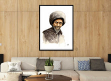 Charger l'image dans la galerie, Jah Shaka 100x70 gouache couleur king of dub Elders Roots Roots&Culture