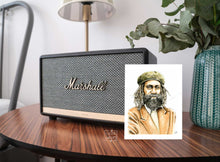 Charger l'image dans la galerie,  carte postale Dub Judah Chanteur Compositeur bassiste roots roots&culture reggae music Afrique toile art dessin stylo bille