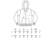 Charger l'image dans la galerie, Veste zippée à capuche Mixte Bio Grise Soundman