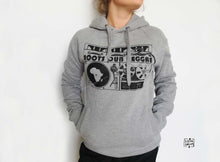 Charger l'image dans la galerie, Sweat à capuche Mixte bio Gris Dub Roots Reggae