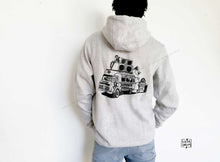 Charger l'image dans la galerie, Veste à capuche Mixte Bio Gris Taxi Sénégalais