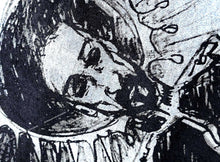 Charger l'image dans la galerie, Tee shirt t shirt t-shirt noir t shirts noir personnalisé femme mixte biologiques Peta Coupe femme coupe cintré décontracté noir blanc sérigraphie artisanat sista drum sistadrum.com