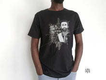 Charger l'image dans la galerie, Hailé Selassié tee shirt tshirts t-shirt noir sista drum reggae