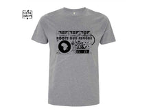 Charger l'image dans la galerie, Tshirt teeshirt tee shirt gris bio ethique reggae dub roots reggae sista drum