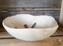 Charger l'image dans la galerie, Saladier poterie fait main argile terre sista drum  
