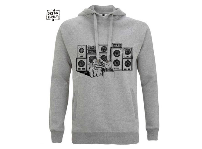 sweat gris sweet soundman sista drum textile personnalisé reggae